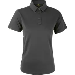 Ladies Heritage Ventilated Quick Dry Golfer Grey
